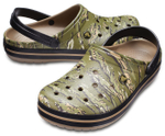 Сабо Crocs Crocband Graphic Clog Dark Camo Green