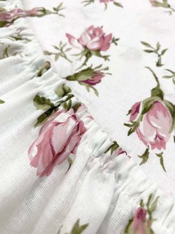 Простынь на резинке Anna Maria "Розовые бутоны" 140х200 см
