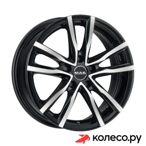 Milano 7x17/5*114.3 D76 ET40 Black Mirror