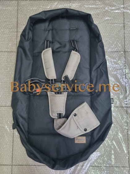 Текстиль сиденья Carrello Fortuna черный / беж