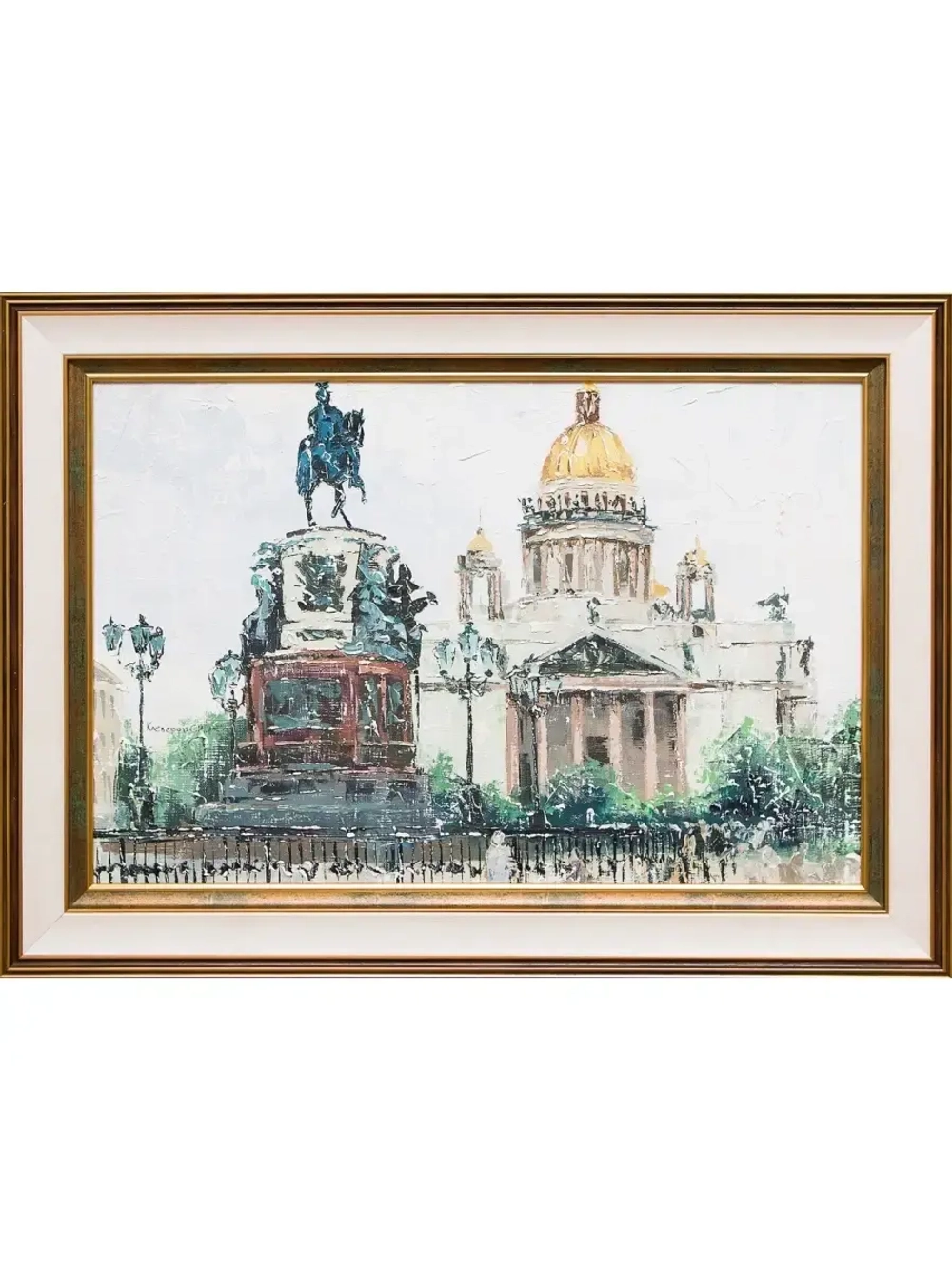 Картина маслом Сквозь века Клеверов