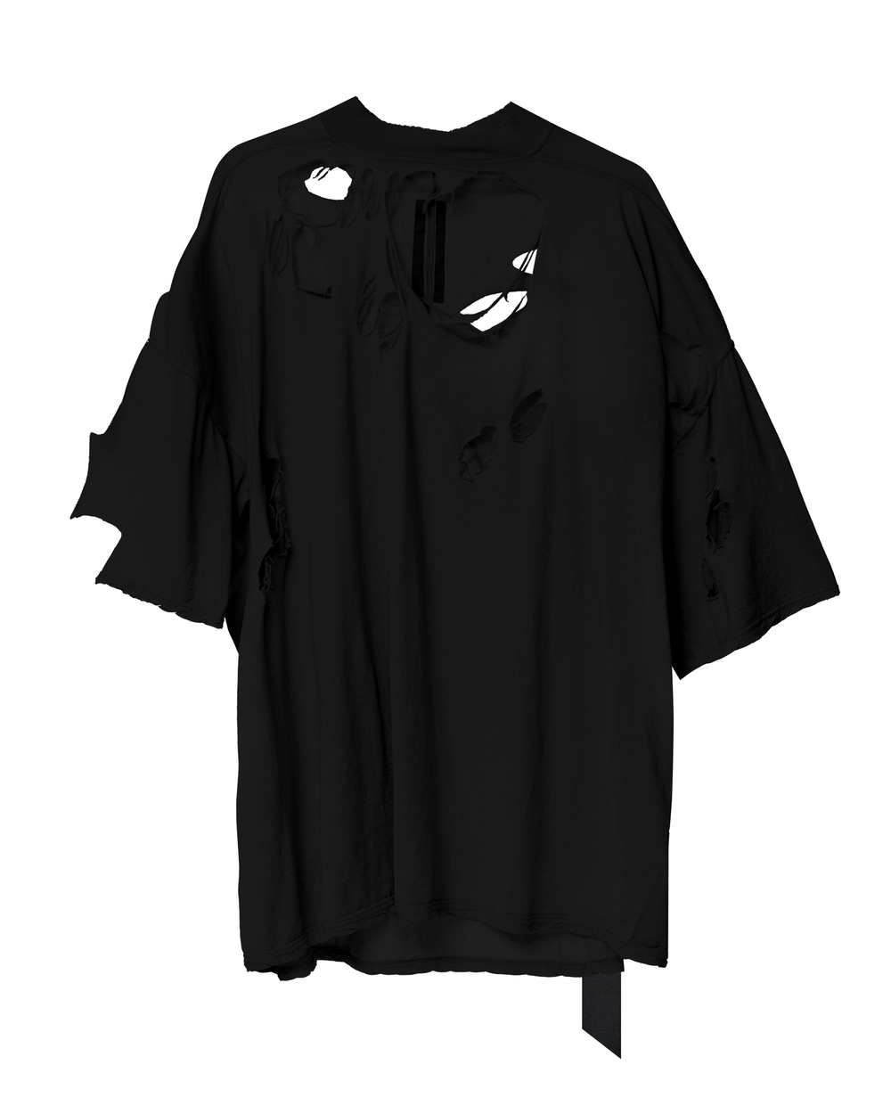 RICK OWENS DRKSHDW ФУТБОЛКА МУЖСКАЯ HOLLYWOOD TOMMY ЧЕРНАЯ