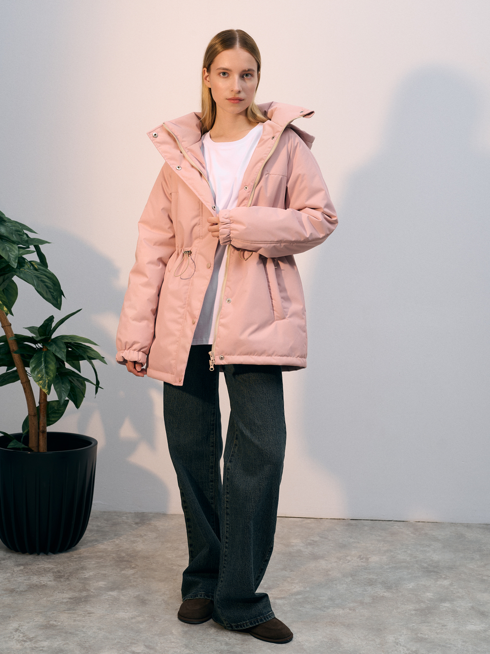 Куртка демисезонная "Нео" пудра