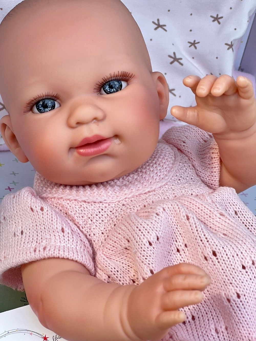Кукла Реборн Nines 37см Baby виниловая (N0230)