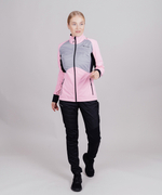 Куртка NORDSKI HYBRID Candy Pink/Grey, женская, NSW857911