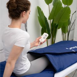 Двузонное термоодеяло для обертывания EcoSapiens Infralight 220х180 см