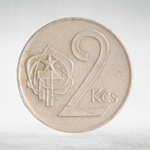 Czechoslovakia, 2 Koruny, 1980, VF