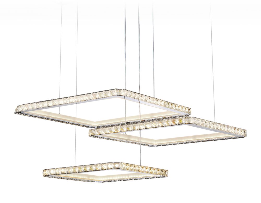 Ambrella Управляемый подвесной светодиодный светильник Ice FA1759