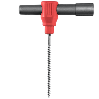 Колышки для палатки Helios (Ввёртышы) -45С  4шт  серо-оранжевый HS-ISA-GO-4