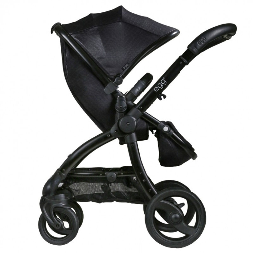 Детская коляска Egg 2 в 1 Just Black & Matt Black
