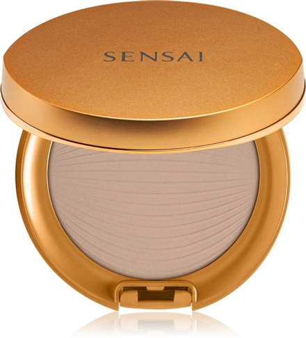 Sensai Silky Bronze Natural Veil Compact - Компактное порошковое тональное средство для осветления и сглаживания кожи оттенок SC03 Medium, 8 g