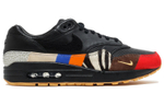 Nike Air Max 1 "Master" low-cut running shoes for men and women in the same style black