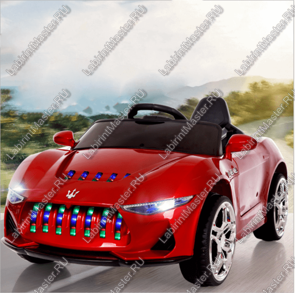 Детский электромобиль "Maserati Models" красный