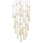 Подвесной светильник Teardrop 25 gold