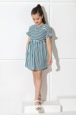 Платье для девочки Лагуна-1 Виотекс ЗЕЛЁНЫЙ