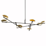 Ceiling design lamp  Branching Disc 8-LIGHT BD.08.09 by Lindsey Adelman