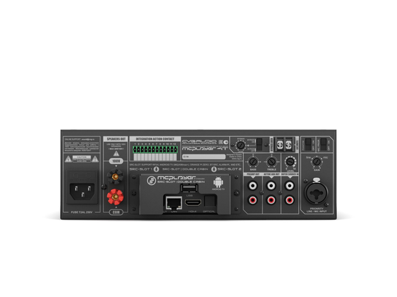 CVGAUDIO MCPLAYER 4T профессиональный микшер-усилитель, мощность 40W/100V