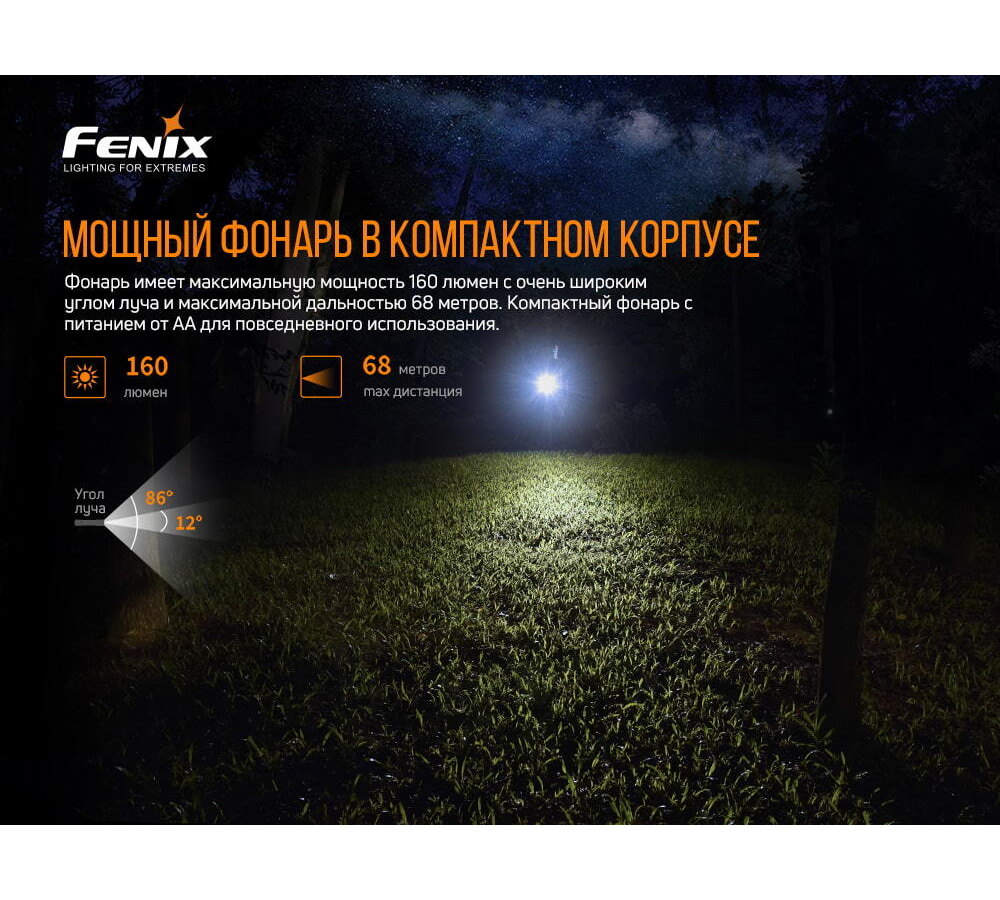 Фонарь Fenix E12V20