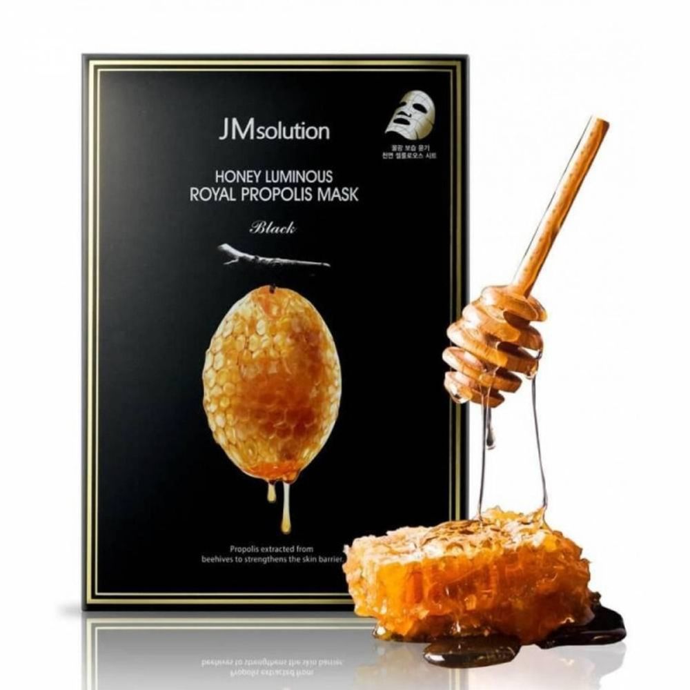 Тканевая маска JMsolution Honey Luminous Royal Propolis Mask