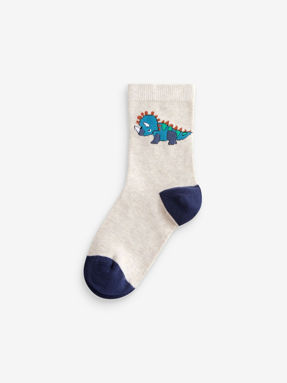 Носки для мальчика Next B24-187, 5 шт., Темно-синий, Зеленый, Коричневый