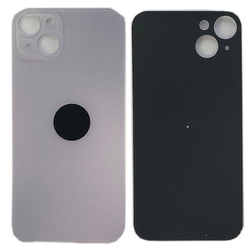 Задняя крышка для Apple iPhone 14 Plus Фиолетовый (стекло, широкий вырез под камеру)