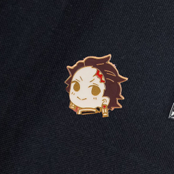 Металлический пин " Клинок рассекающий демонов"