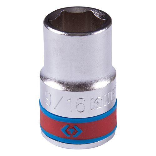 KING TONY (433518S) Головка торцевая стандартная шестигранная 1/2", 9/16", дюймовая