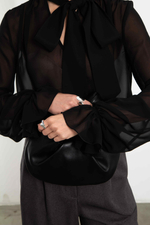 Блуза Элегия (черный)