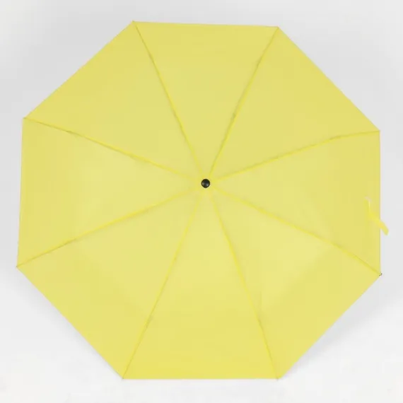 Зонт механический «Однотонный», 3 сложения, 8 спиц, R = 46 см, цвет МИКС