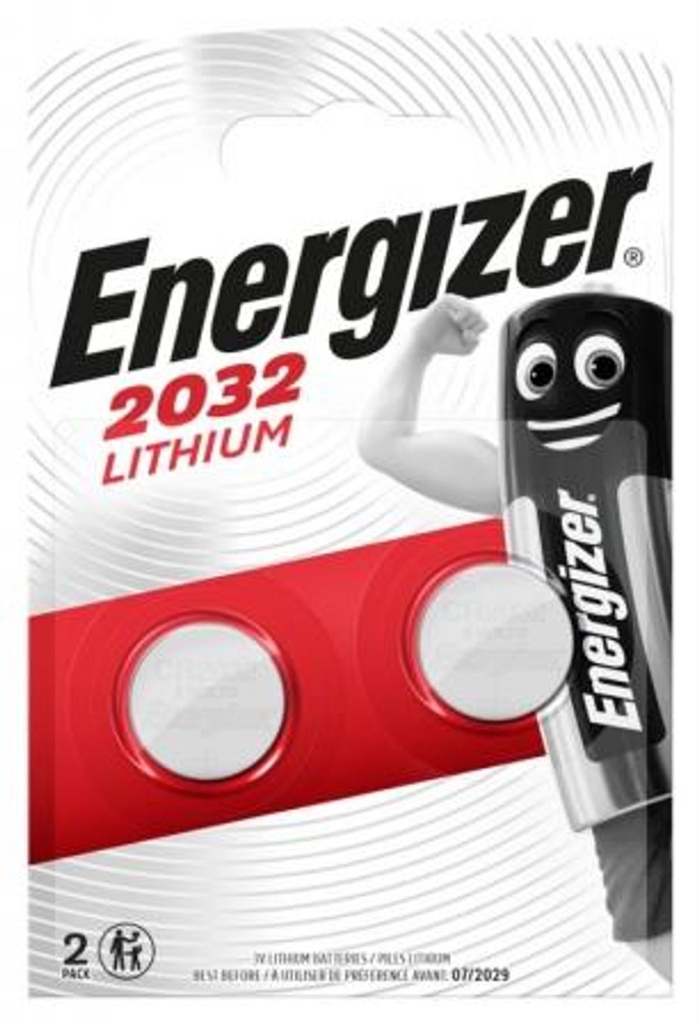 Элемент питания ENR CR2032 Lithium S FSB2 E301021401  1/10