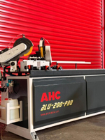 Усозарезной торцовочный двухпильно-сверлильный станок AHC Makina Alu200PRO