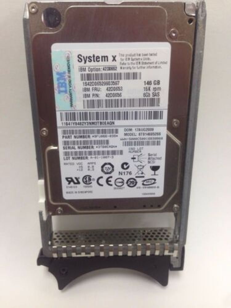 Жесткий диск IBM 146GB 2.5&quot; 15K 6G SAS 42D0656