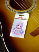 Стикер - Аниме девушка единорог