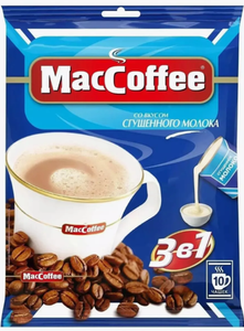 КОФЕ MACCOFFEE INGRD 3В1 TOFFEE 20ГР