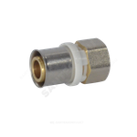 Муфта МП латунь никель пресс Дн 16х1/2" ВР ГОСТ 32415-2013 8002 Aquasfera 8002-01