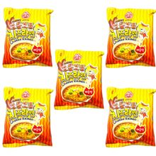 Лапша быстрого приготовления Ottogi Spicy Cheese Ramen 111 г, 5 шт