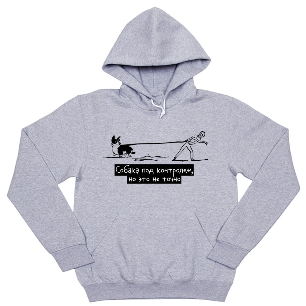 Толстовка "Корги под контролем"