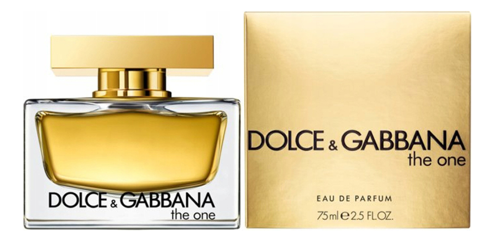 DOLCE & GABBANA The One For Woman парфюмерная вода 75 ml