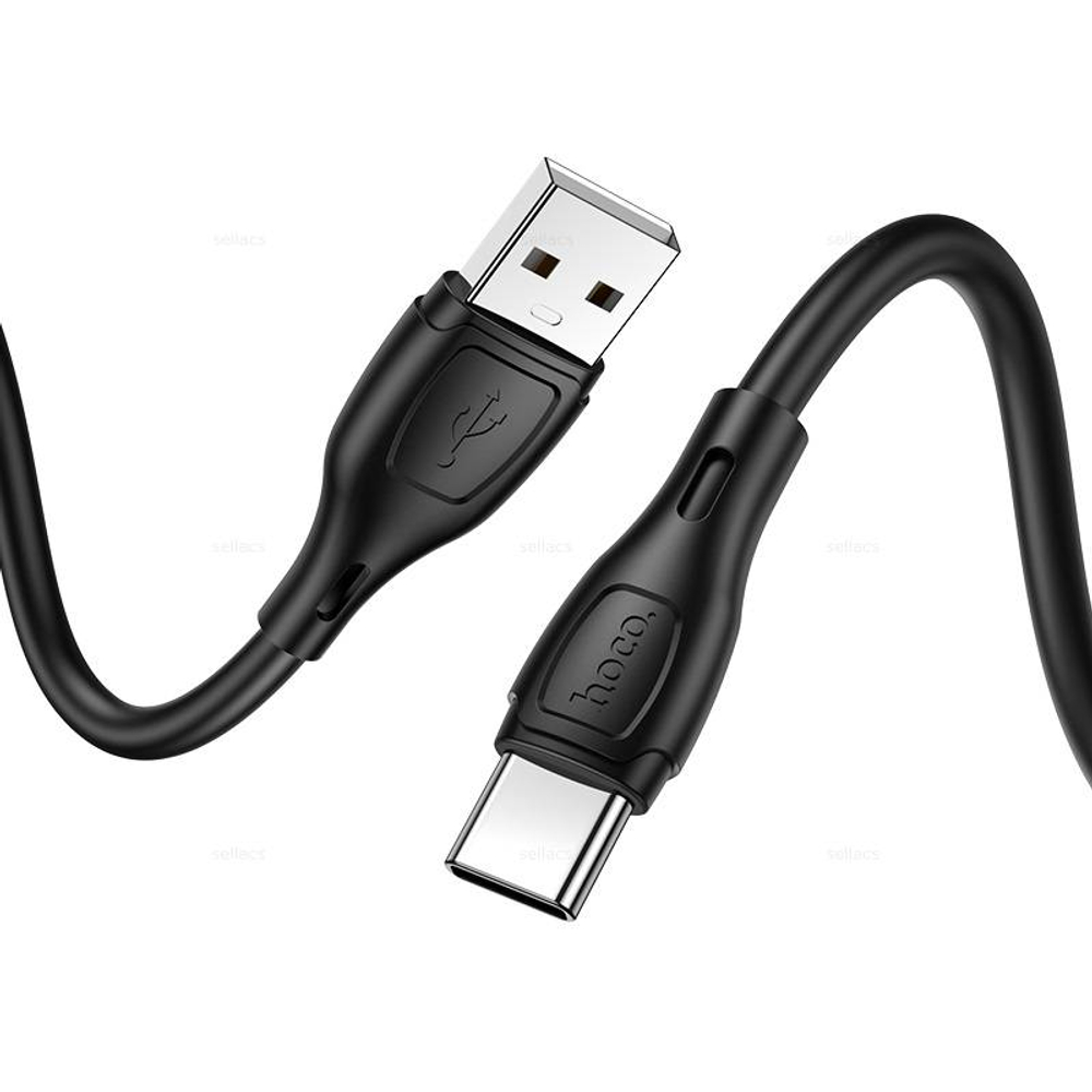 Кабель USB на Type-C Hoco X61 (black)