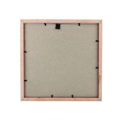 Фоторамка Image Art С18 20х20 деревянная из сосны, цвет янтарь, вставка-прозрачный пластик