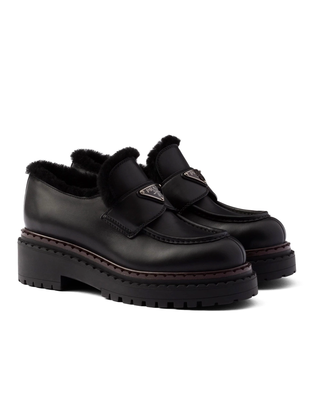 Лоферы Prada