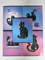 Тетради 48 листа А5+.  "Уголек", общая, клетка. Формат А5+ (163*203 мм). Арт.120004. С полями. Комплект 5 шт.