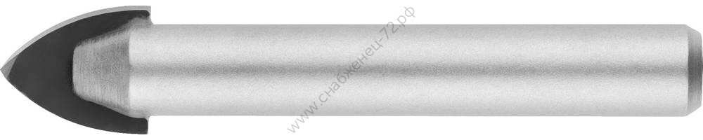 STAYER 14 мм, 2х кромка, цилиндр хвостовик, Сверло по стеклу и кафелю (2986-14)