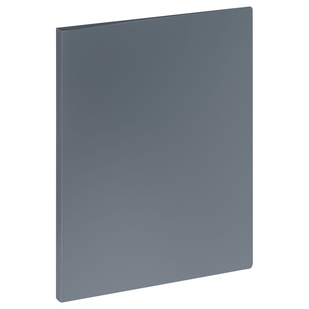 Папка с 30 вкладышами, Стамм стандарт, 500мкм, корешок 17мм, серая