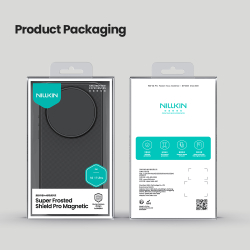 Чехол c поддержкой MagSafe для Xiaomi 17 Ultra, серия Super Frosted Shield Pro Magnetic от Nillkin