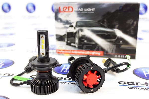 Автолампы светодиодные LED Headlight "Professional" 6000К цоколь H4