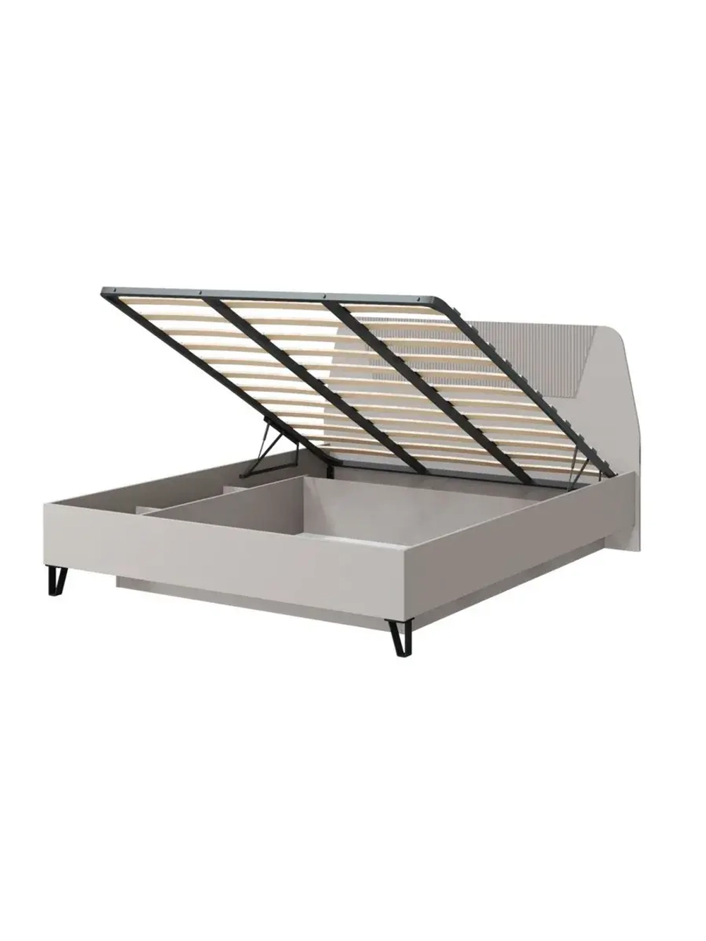 Кровать односпальная 120х200 Кашемир спинка МДФ