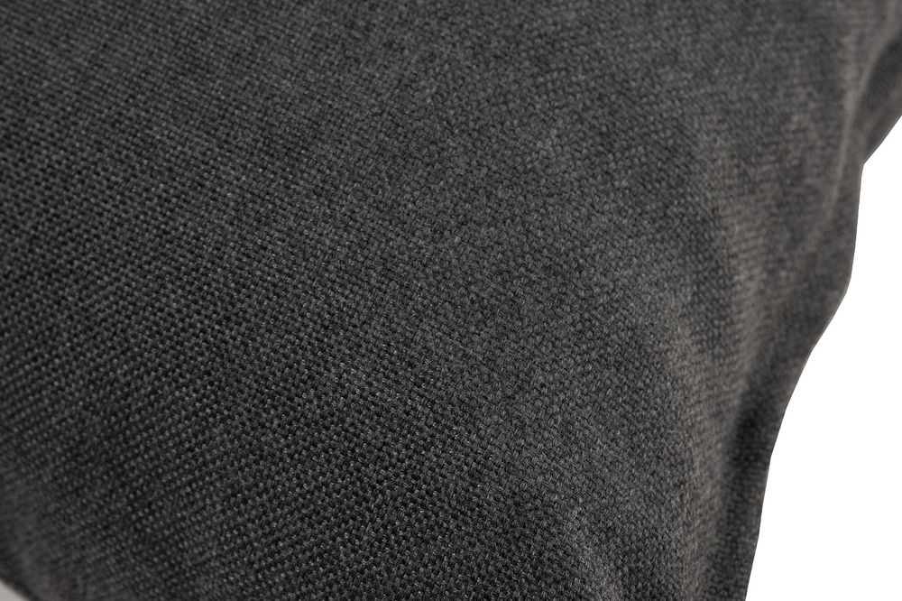 Декоративная подушка для мебели 50х43 см, цвет темно-серый 027