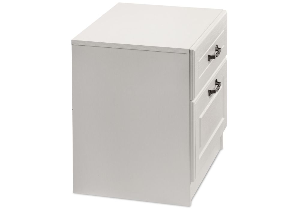 Тумба прикроватная Ливерпуль 08.146 белый / ясень ваниль НМ-1012-100 пвх