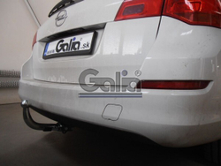 Фаркоп оцинкованный Galia O061C для Opel Astra J седан/универсал 2009-2015(паспорт и сертификат в комплекте)(без электрики)